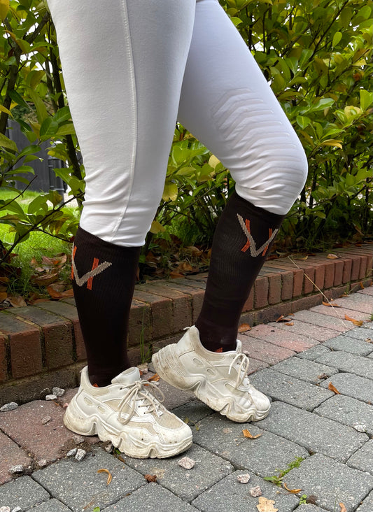 Team Woven Copper Sports socks